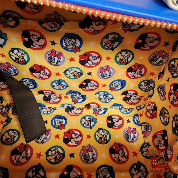 Loungefly Disney Mickey and Friends Classic Lunchbox Crossbody Bag NEW - Picture 10 of 12